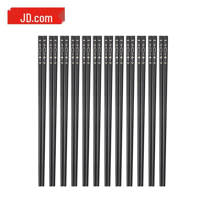 Jingdong Zhizao Annual Fish Antibacterial Chopsticks