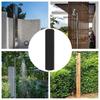 Venkovní solární sprcha Ochranný kryt 26,3x86,6 palce Vodotěsný chránič 420D Oxford Tkanina Vodotěsný kryt proti prachu Pro
