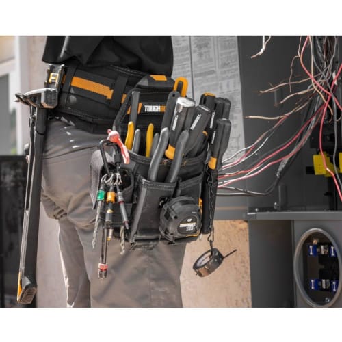 TOUGHBUILT Journeyman Electrician's Pouch with Shoulder Strap TB-CT-114