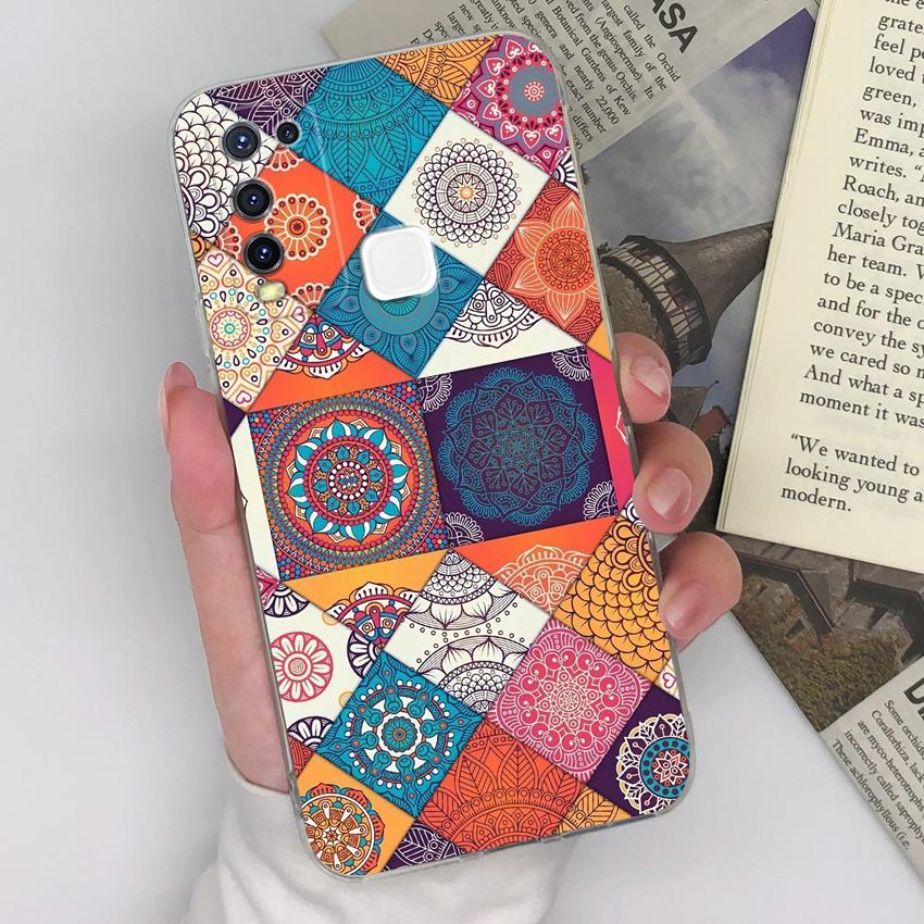 Für Vivo Y91C Y55 Y67 Y73 Y75 Y50 Y91 Y78 Handyhülle Modisches Designmuster Transparentes TPU Hohe Qualität Staubdicht Schutzhülle Für Vivo Hülle