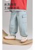 David Bella Boys' Jeans Autumn Collection New Children's Work Pants Medium and Large Cotton Leg Tights