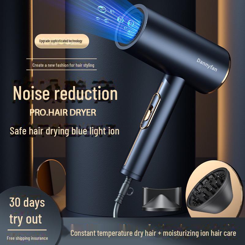 Portable Hair Dryer with Hot & Cold Settings, High Wind, Blue Light Ion Technology - Ideal for Salon Use or As a Gift.