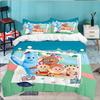 3PCS Night Garden Bedding Set,Including 1pc Duvet Cover And 2pcs Pillowcases Perfect for Bedroom, Dormitory, Large size Fan Christmas gift