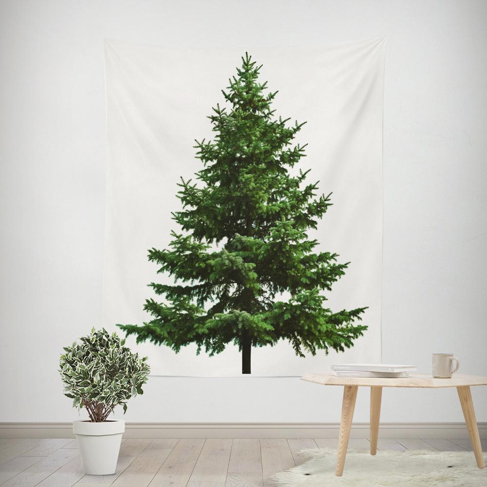 Weihnachten Xmas Baum Wandteppich Wohnzimmer Schlafzimmer Dekoration Malerei Hintergrundtuch
