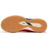 Li Ning Competition Cushioning Slip Resistant Abrasion Resistant Breathable Low Top Table Tennis Shoes Men's Flame Red APPR001-1