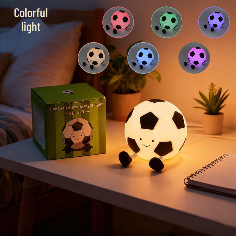 Rechargeable Axolotl Night Light with Timer – Touch-Control Bedside Lamp, Creative Gift