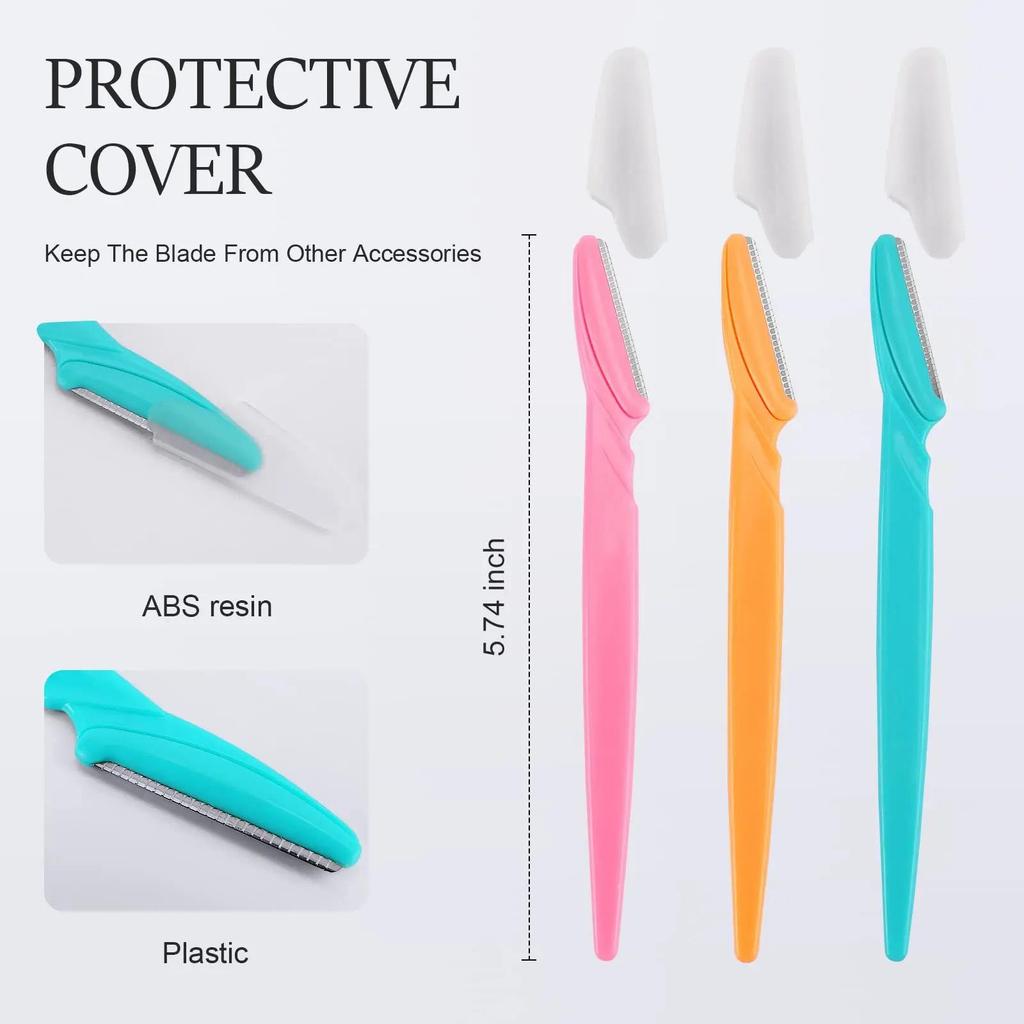 Anti-Scratch Eyebrow Trimmer & Razor Set - 36pcs Safety Beauty Tool