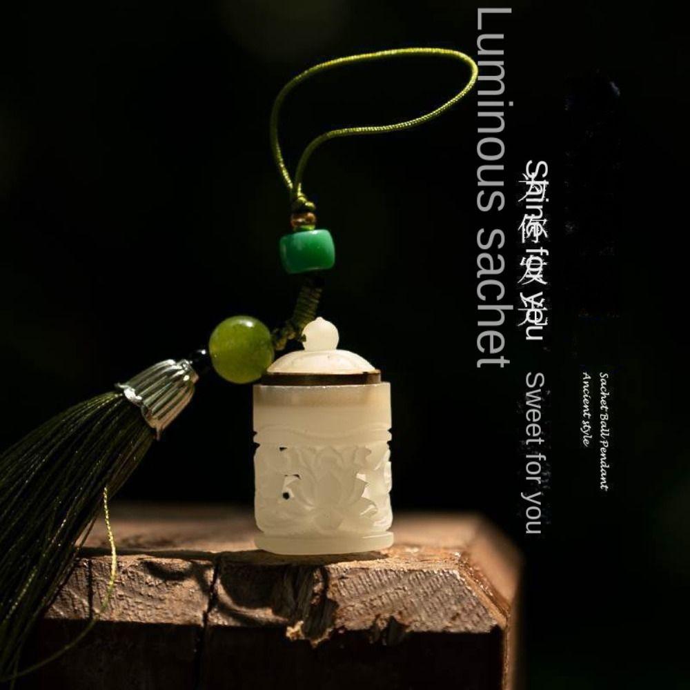 

Beads Sachet Mobile Phone Chain Lotus Flower Tassel Car Keyring Jewelry Making Accessories style A