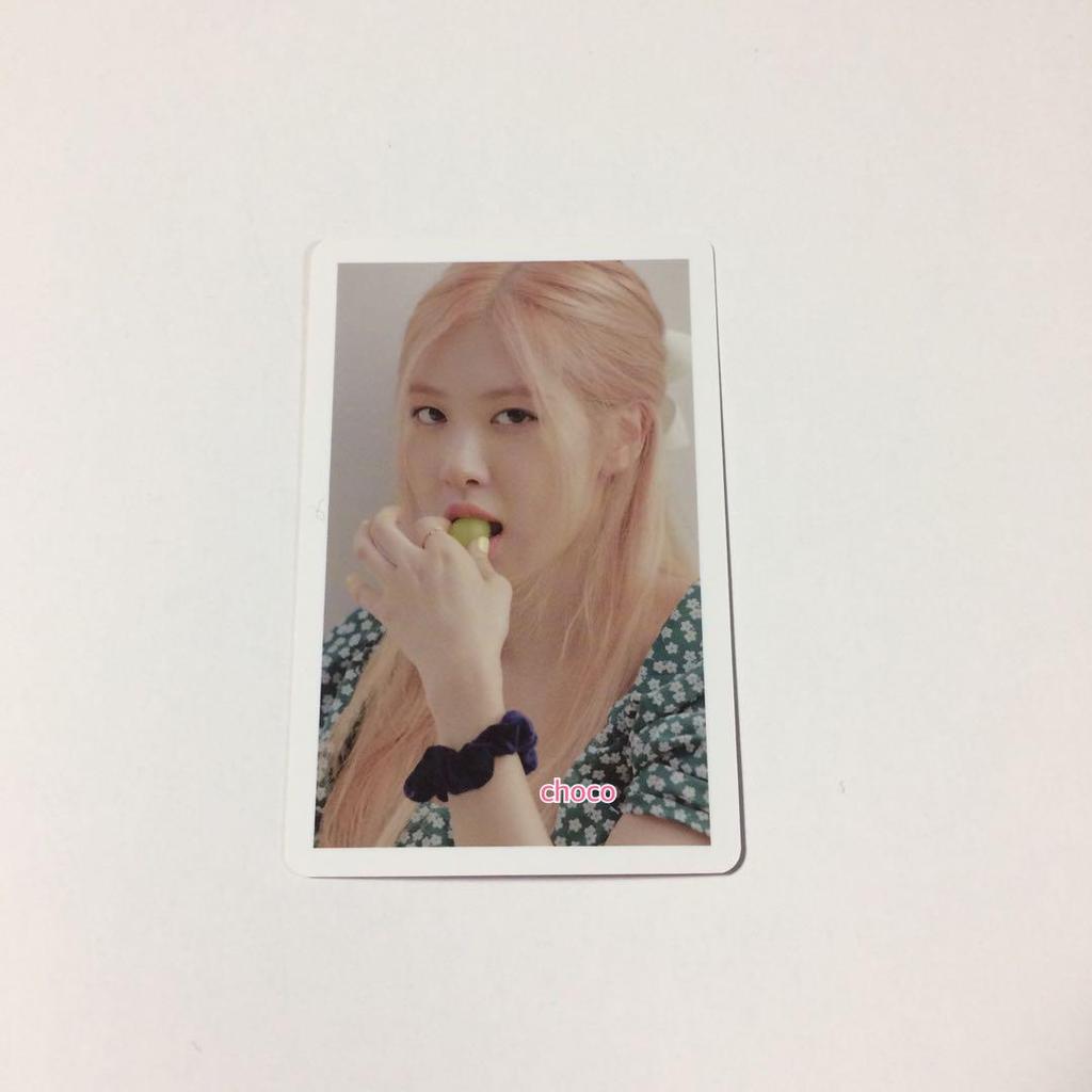 [USED] BLACKPINK trading card ROSE