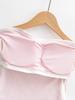 Spicy Girl Off-the-Shoulder Padded Bandeau Top: Slim Fit, Sleeveless Summer Vest