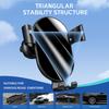 15W Wireless Car Charger Phone Holder-Gravity Mount/Auto-Clamp/Fast Charging/360° Rotation For iPhone/Samsung