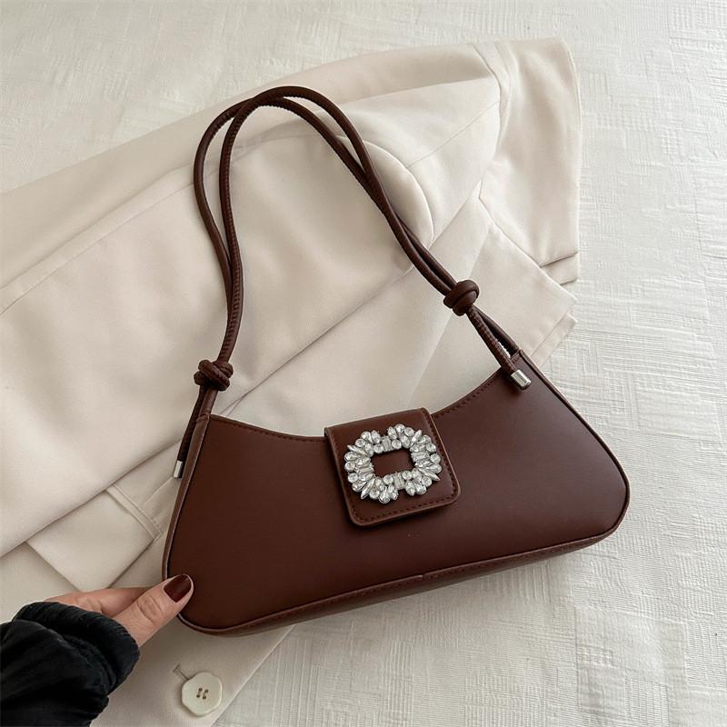 Stylish Casual Women's Shoulder Bag Chic And Minimalist Baguette Bag For Summer 2024