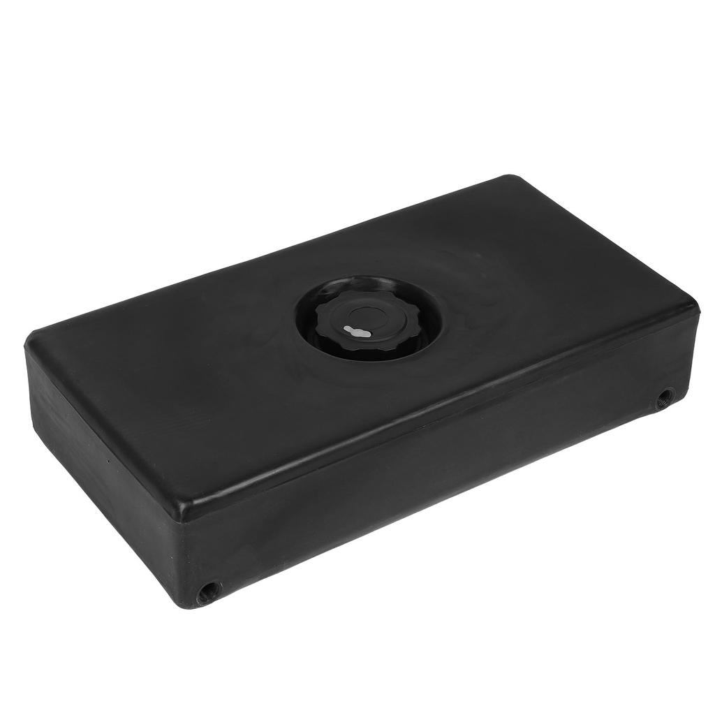 26 X 13.4 X 5.5in RV Water Holding Tank 8 Gallons Leakproof Impact Resistance Black for RVs