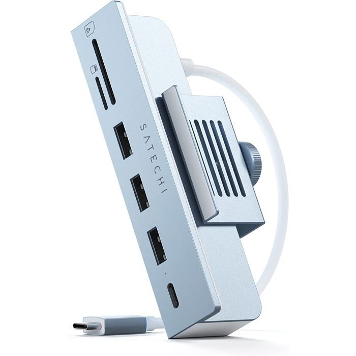 USB-C Clamp Hub iMac 24 Inches 2021 Satechi