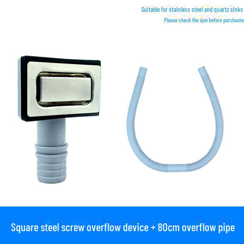 Accesoriu de preaplin pătrat pentru chiuvete de bucătărie și legume