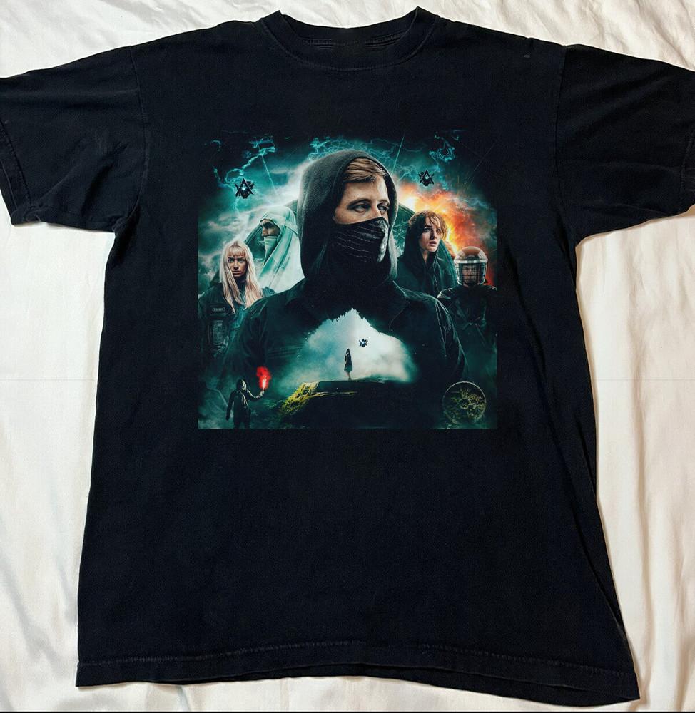 Alan Walker - World We Used To Know Black Shirt Full size S-5XL Unisex T-Shirt L