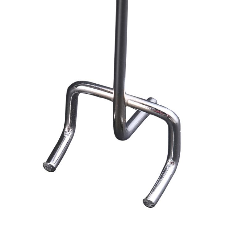 5Pcs Metal Universal Mesh Panel Hooks Retail Shop Mesh Stall Hangers Wall Hook Coat Bag Supermarket Shelf Hook