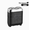 Portable Rechargeable Men's Double-Head Mini Electric Travel Shaver