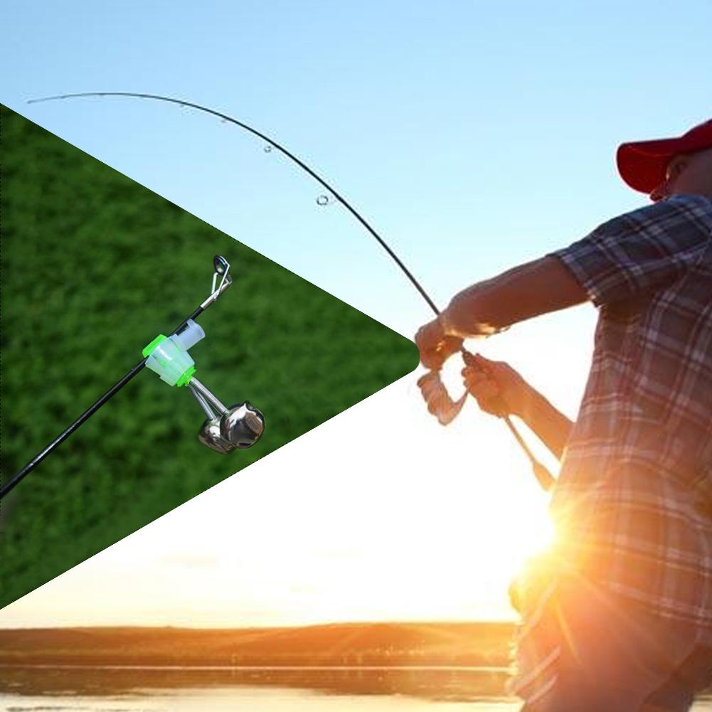 10Pcs Double Bells Outdoor Fishing Bell Clip Fishing Bell Fishing Alarm Bell Rod Clamp Bells Fishing Accessory