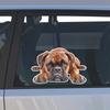 Cute Guard Dog Car Sticker Vinyl Decal Waterproof Rear Window Motorcycle Camper Bumper Truck Laptop Decoration TM219