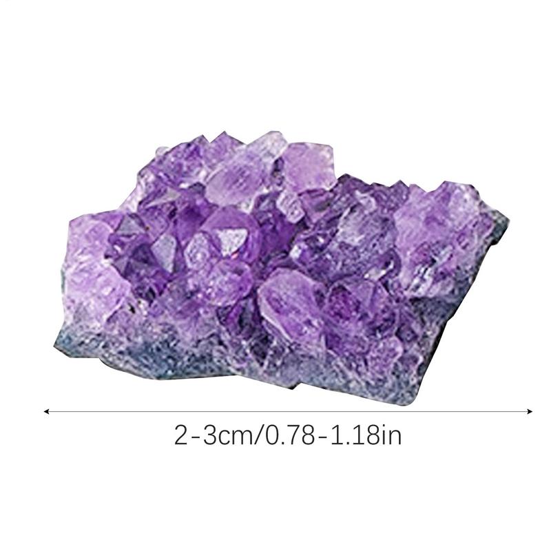Natural Raw Amethyst Quartz Deep Purple Crystal Cluster Healing Stones Specimen Home Decoration art Crafts Ornament