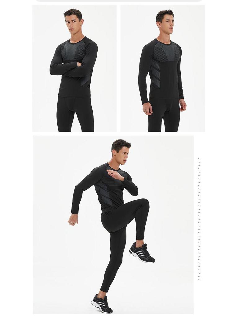 Men's Quick-Dry Breathable Fitness Top – Casual Running & Training Wear