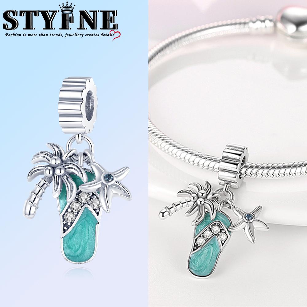 Exquisite Copper Ballet Dance Shoes High Top Canvas Shoe High Heels Charms Beads Fit Diy Bracelet Fine Birthday Jewelry Gift