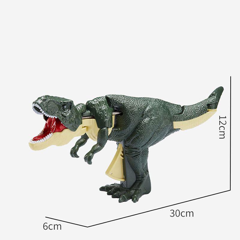 Dětská dekompresní hračka dinosaura Kreativní Ručně ovládaná teleskopická pružinová houpačka Dinosauří fidget hračky Vánoční dárky pro děti