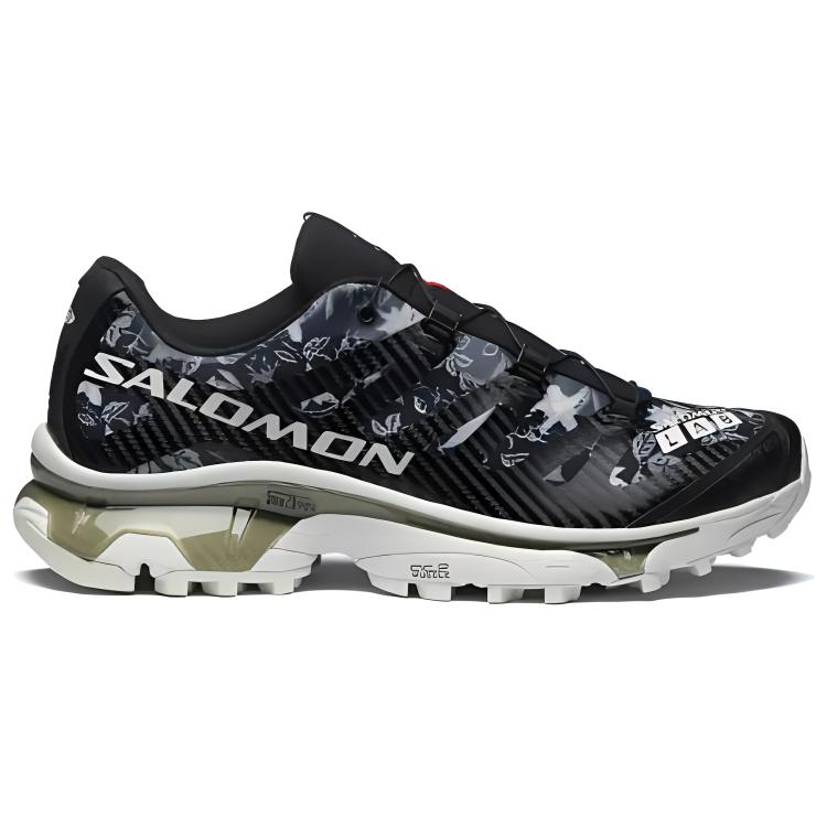 SALOMON XT-4 OG Needlepoint Pack - Black Unisex Sneakers Icicle Deep-Lichen-Green L47604200
