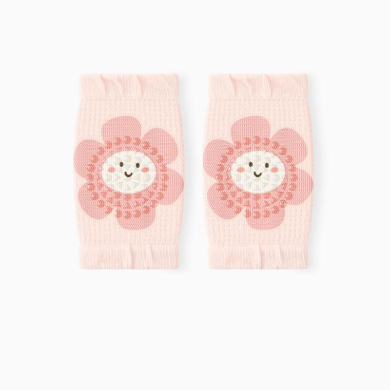 Summer Mesh Breathable Baby Kneepad Cartoon Animal Cotton Thin Boy Girl Knee Protector 0-3 Years Kids Crawl Anti-Slip Knee Pads