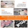 4Pcs Steel Paver Removal Tool High Hardness Paver Puller Tool with Non Slip Handle Labor Saving Paving Brick Pry Bar for Brick
