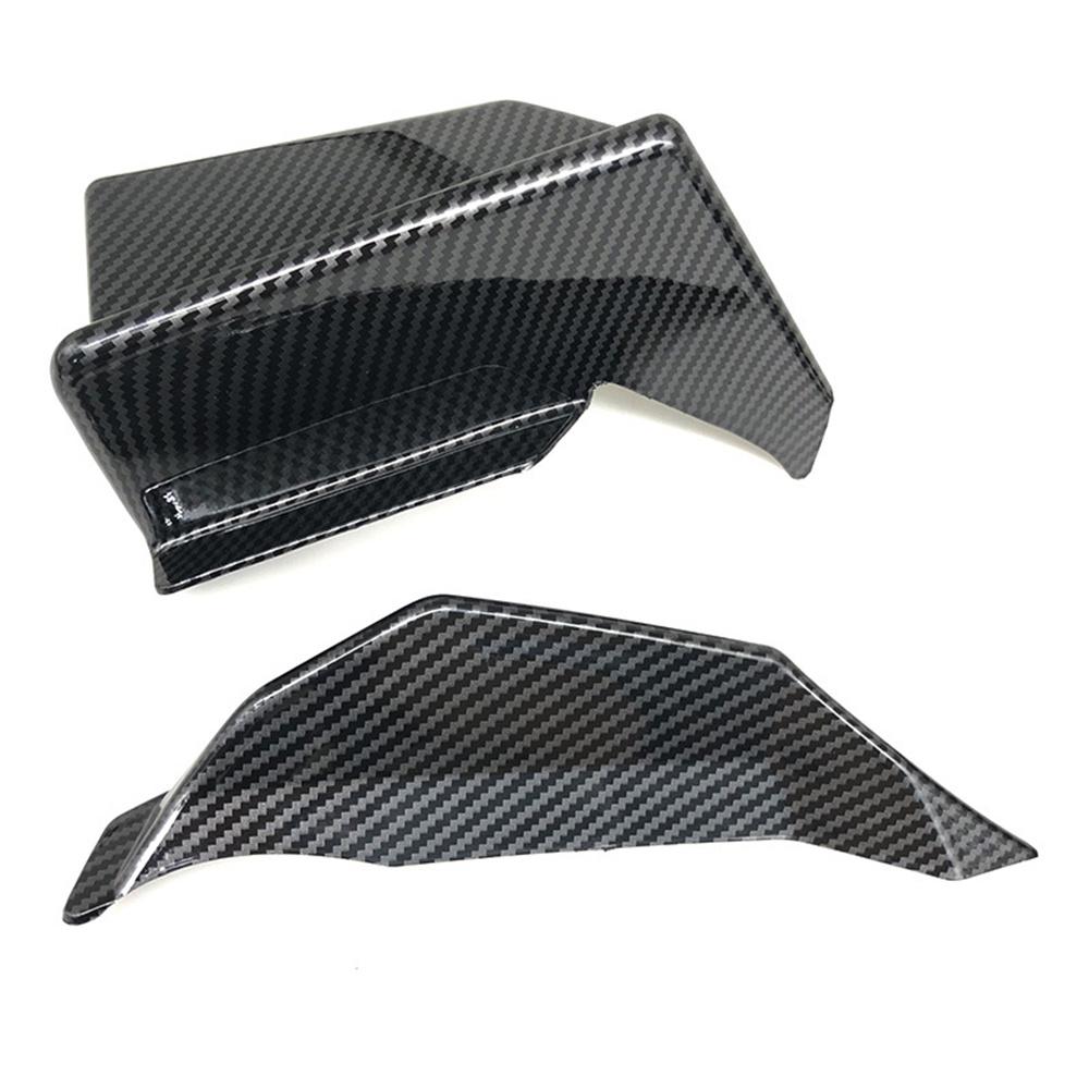 4× Front Cowl Side Winglet Wind Fin Spoiler Trim Cover For Honda ADV160 2022-23