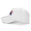 666, FTP Czapka z amerykańską flagą Czapka z daszkiem Moda plażowa Unisex czapki Damskie