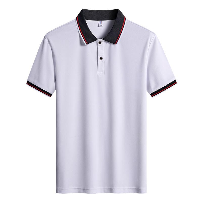 Summer Men Clothes Short Sleeve Lapel Golf Polo Shirt Men Businesss Casual Fashion Tops Polo Shirt
