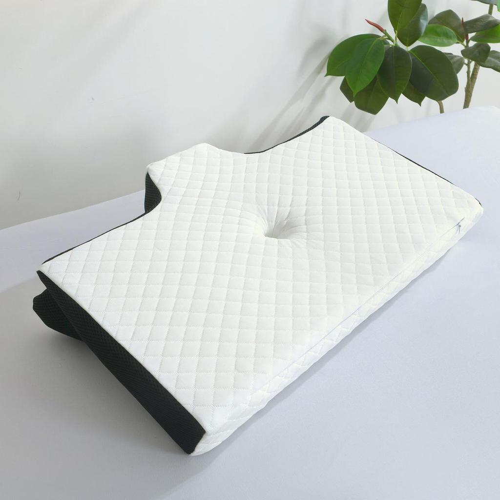 Butterfly-Shaped Memory Foam Pillow for Breathable Neck Support and Cervical Spine Comfort