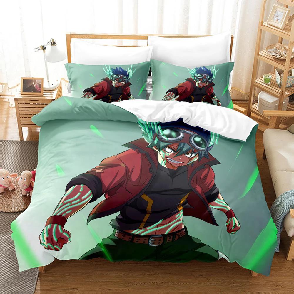 3D Print Anime Adult Boys Bedding Set Single Double Queen King Size Duvet Cover Bedroom Decor Quilt Cover Pillowcase