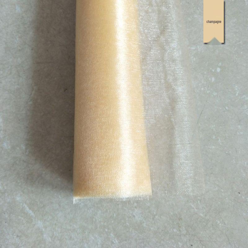 Wedding Stair Railing Gauze Drapes and Floral Decorations Set