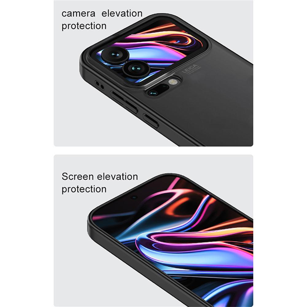 For Xiaomi 17 Pro Case Airbag Anti Drop TPU PC Phone Back Cover
