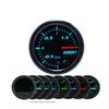 BAOLUN  2" 52mm  Universal Car Turbo Boost Gauge Pointer LED BAR Pressure Meter 7 Color Black Face  with cup & without cup