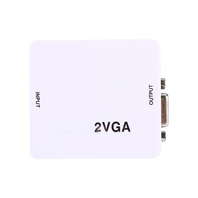 Mini HDMI TO VGA HDMI 2 VGA Dönüştürücü USB Kablolu 1080P Adaptör Dönüştürücü