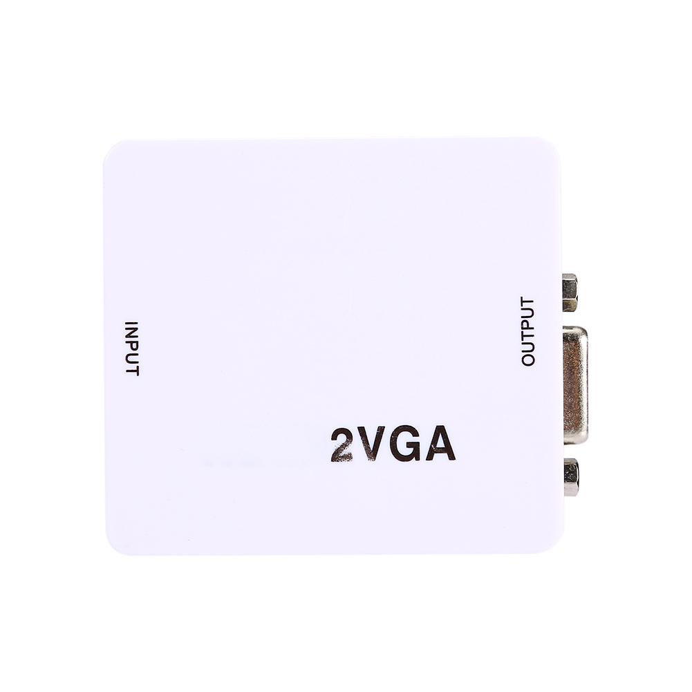 

Mini HDMI TO VGA HDMI 2 VGA Converter With USB Cable 1080P Adapter Converter