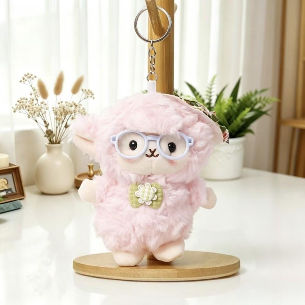 Lamb New Year Lamb Plush Keychain Decorations Sheep Plush Toy Fashion Sheep Doll Pendant Bag Charm