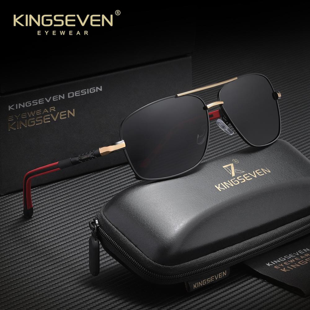 

Sunglasses KINGSEVEN Polarized UV400 Aluminum 724 M срібний
