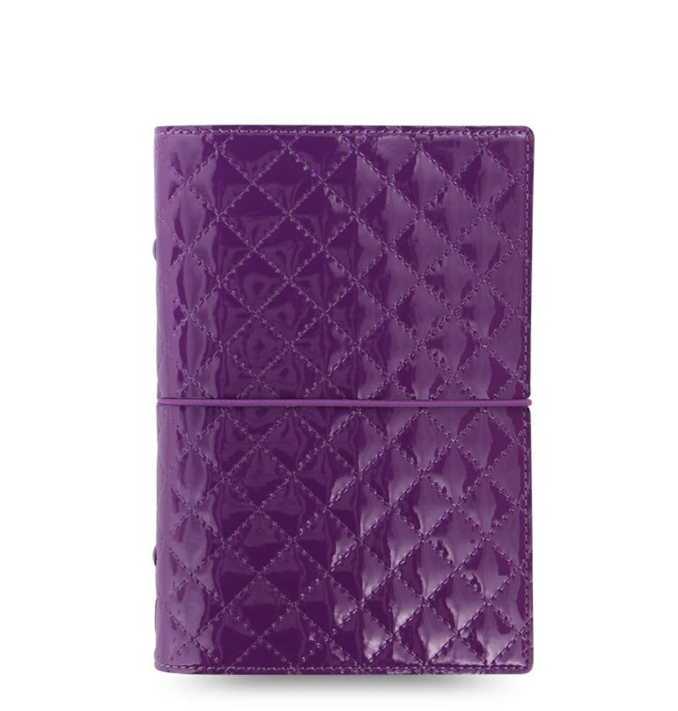 

Filofax Bible Domino Luxe Purple System Organizer