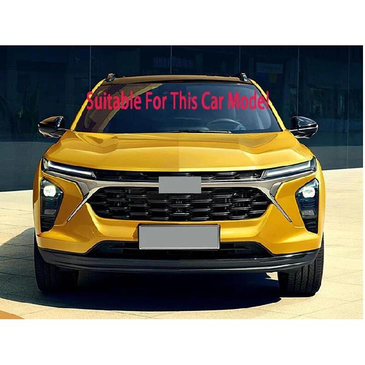 For Chevrolet Trax  2024 Exterior Accessories ABS Carbon Fiber Car Fuel Oil Tank Gas Cap Cover Trim Sticker Car Styling