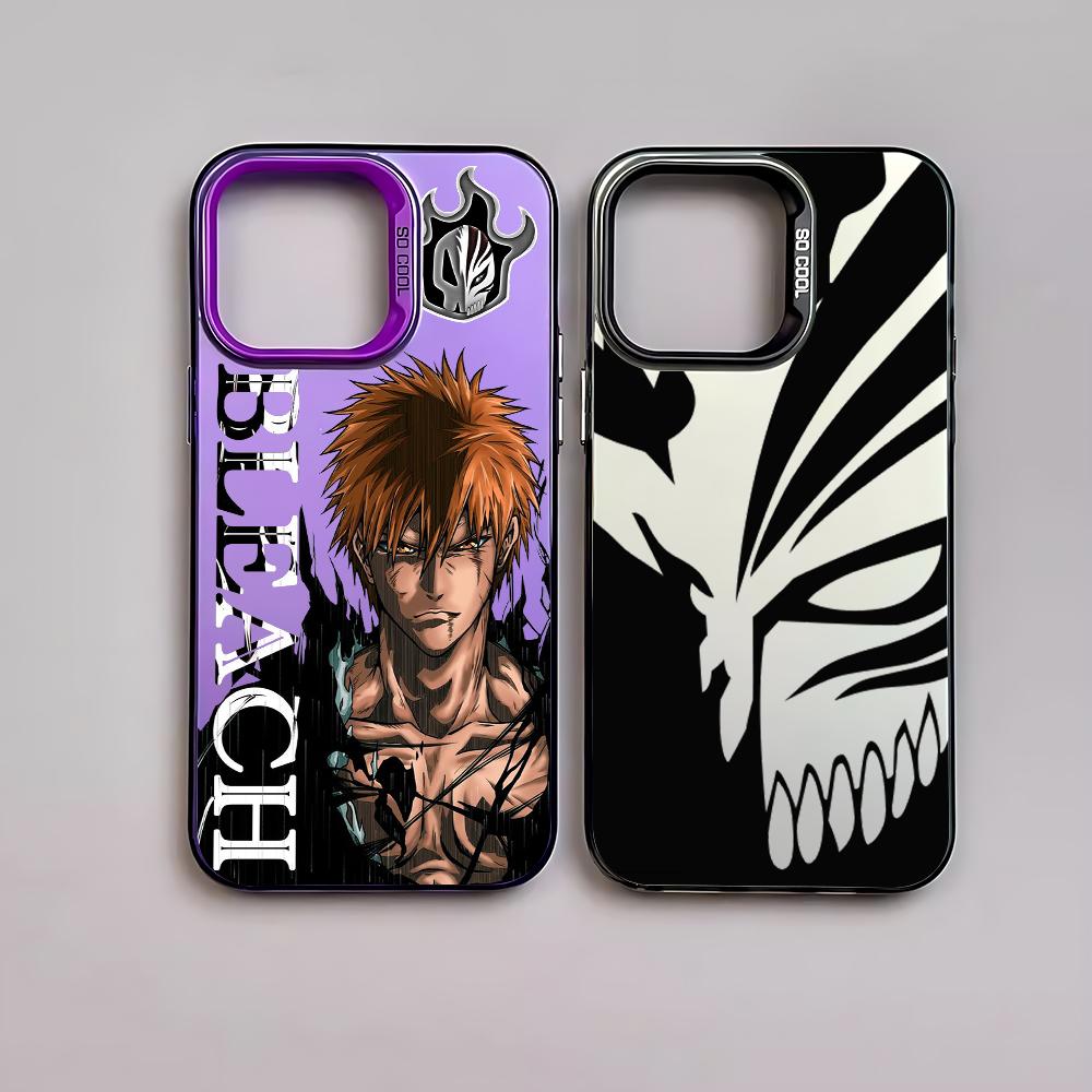 BLEACH Anime Phone Case For iPhone 16e 16 15 14 13 12 11 mini Pro Max X XR XSMAX 8 7 Plus Anti Fall Matte Back Cover
