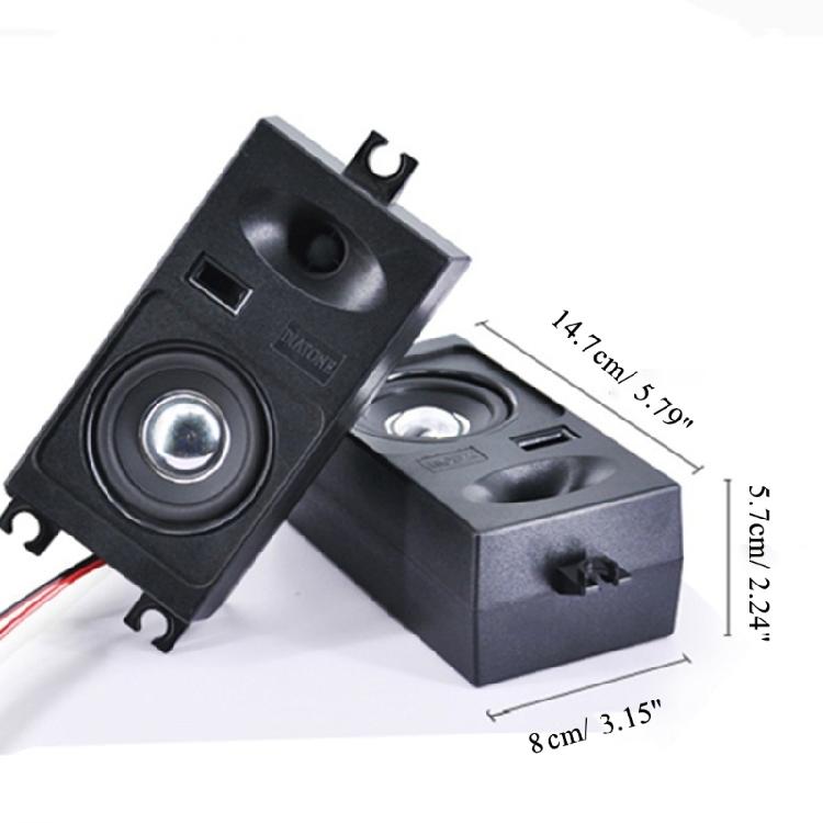 2.75Inch Hifi Midrange Woofer Speaker for Lobby broadcast Clear Sound Effect
