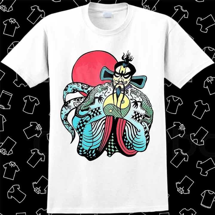 Fu Manchu Big Trouble in Little China Evil Villian T Shirt Gift Best Seller 878 M