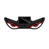 Car Warning Light Devil Eye Ambient Lamps Rear Window Anti Rear End Signal Lights Dynamic Expression Neon Lamp Car Accessories Neon Lights 4