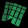 183pcs/sheet 3D Luminous Fishing Lure Eyes 3mm/4mm/5mm/6mm Fish Eyes Sticker  Jig Lures Making
